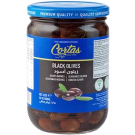 Cortas - Black Olives, Whole (625g) 22oz