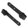 Cabinet Door Sliding Hanging Rail Pulley Kit Smooth Silent Barn