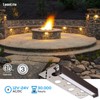 LEONLITE 7 Inch LED Hardscape Lighting, Update Retaining Wall Lights,
