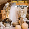 RELBRO Spring Clamps, 4.5 Inch Large Plastic Clips for Balloon