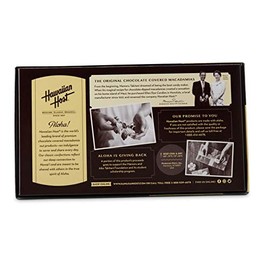 Value 2 Pack of Hawaiian Host Premium Signature Dark Chocolate Whole Macadamia Nuts (2 pack of 7-ounce boxes each for a total of 36 candies) delicious and perfect for holiday gifts