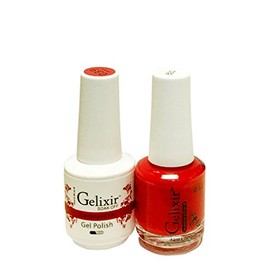 Gelixir matching color & nail lacquer Cardinal -039