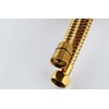 Flexo Shower Hose Stainless Steel Gold 1.70 m