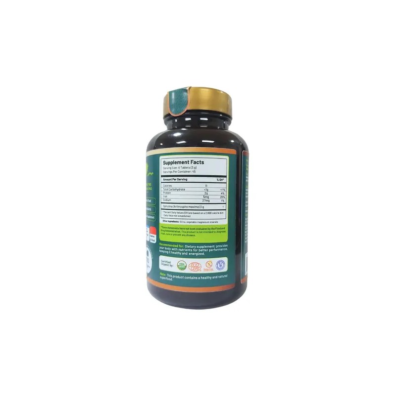 Suplemento Spirulina Mater Espirulina De 270 Un