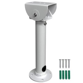 AKNPMHT Surveillance Camera Bracket, Ceiling Hanging Bracket, I Type, Total Length: Approx. 7.9 / 11.8 / 15.7 inches (20 / 30 / 40 cm), CCTV Security Camera Stand, Surveillance, Security Camera,