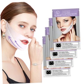 Minkissy V Line Facelift Mask | 12Pcs Double Chin Reducer Ear-Hanging Face Mask for Slimming, Tightening & Anti-Aging | Ideal for Home Spa, Travel, Parties | Perfect for Women Aged 25-50