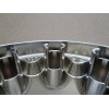 Merhow 8 Lug 6.5" w/ 7/8" Lug Nut Trailer Chrome