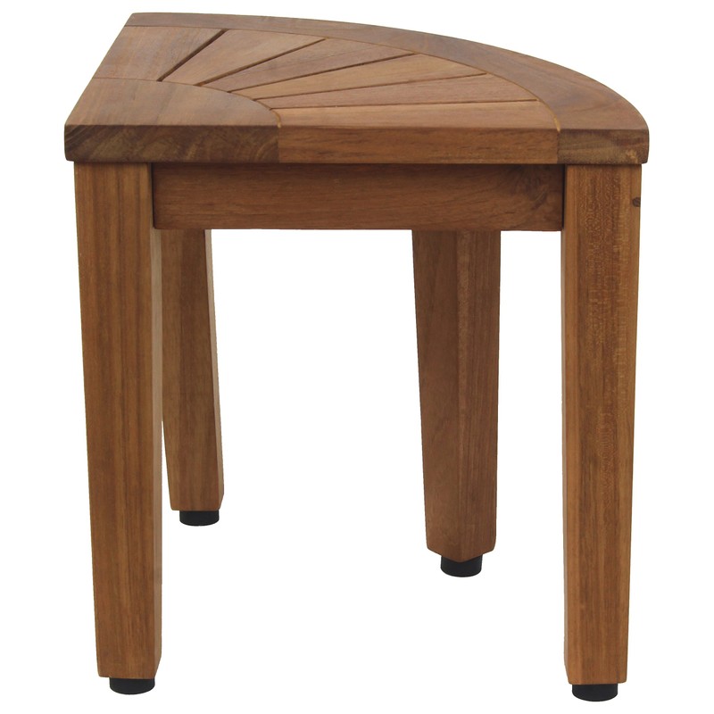 AquaTeak 12" Kai OptiAREA Corner Teak Shaving & Washing Foot
