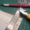 Hegebeck Stainless Steel Metric/Inch Straight Ruler 30cm/12 Inch Double Sided