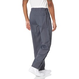 Funny Guy Mugs Tear Away Pull On Pants - Post-Surgery Snap Button Tearaway Elastic Waist Pants - Retro Windbreaker Pants (Charcoal, 2X-Large)