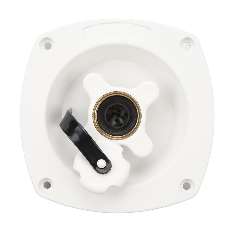 RV White City Water Fill Inlet, Wall Mount Pressure Regulator