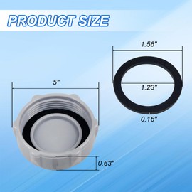 P01006 Replacement Drain Valve Cap for Coleman Swimming Pool Above Ground, Heavy Duty Replacement Drain Valve Cap for Bestway P6H1158 Swimming Pool Tools Accessories