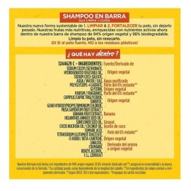 Garnier 6 Pack Shampoo Bar Garnier Fructis Hair Food Banana  Pelo Débil Shampoo 60g C/U