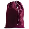 Extra Large Jumbo Laundry Bag with Drawstring, Color: Burgundy