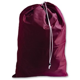 Extra Large Jumbo Laundry Bag with Drawstring, Color: Burgundy