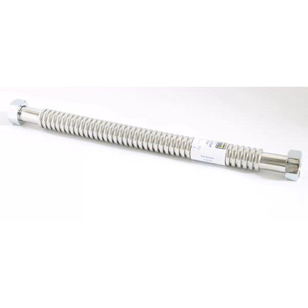 Unbranded 1" x 24" stainless steel water flex for water