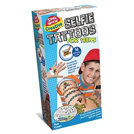 Small World Toys Creative- Selfie Tattoos for Teens Kit