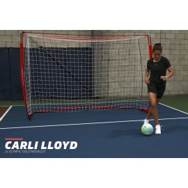 PowerNet Portable Soccer Goal Net and Ball Carry Bag Bundle | Full Frame - 3x2 Meter (Futsal) Bundle