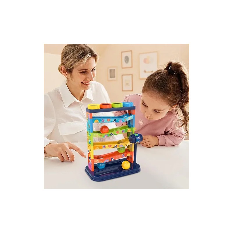 Juego De Bolas Laberinto Montessori Estimulacion Temprana