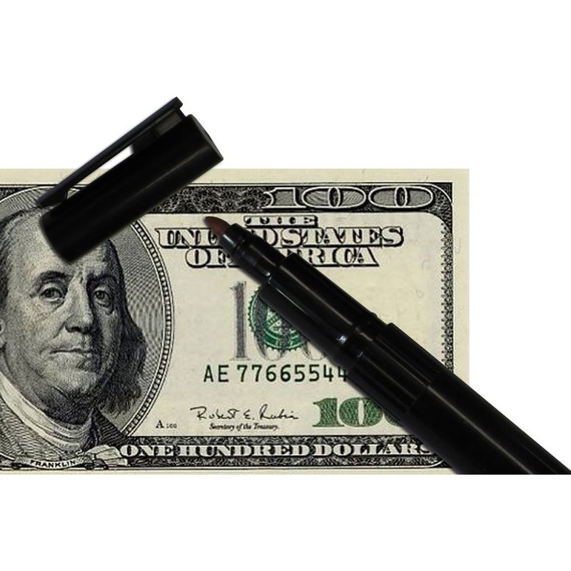 Counterfeit Currency/Money Detection Marker Pen - Set of 3