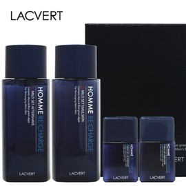 LG Household & Health Care Lacvert Homme Recharge 2-Piece Special Set /Men's Set/4Men/ / 라끄베르 옴므 리차지 2종 기획세트 /남성세트/포맨/