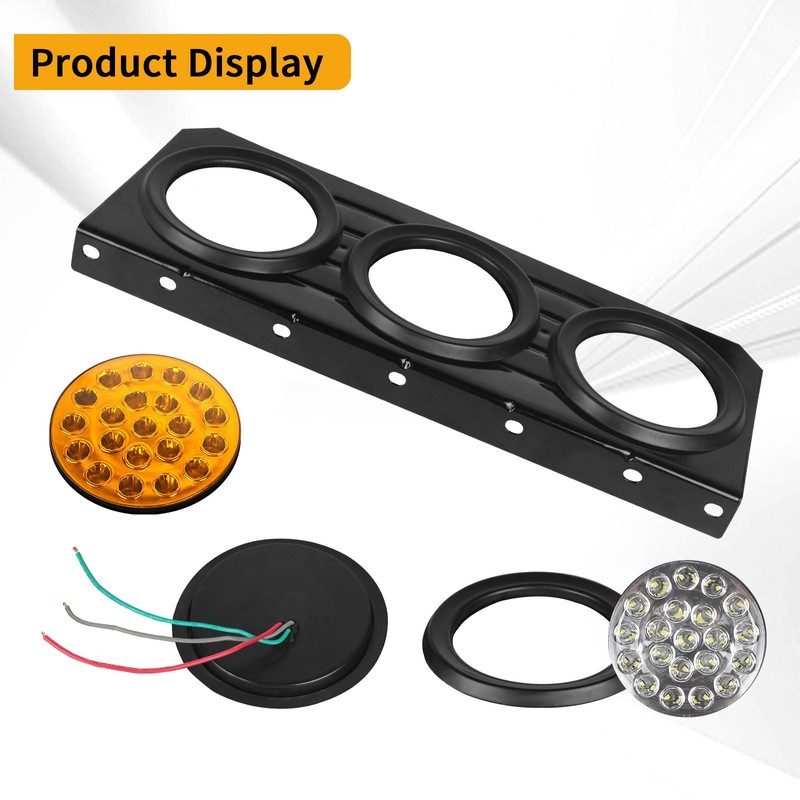 Yinaolan 2 PCS 63 LED Trailer Tail Lights Bar Kit,