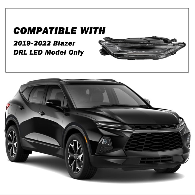 SOCKIR Upper Headlights Assembly Fit for 2019 2020 2021 2022