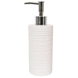Spirella 40.07033 Venise Soap Dispenser Dolomite White 7 x 7 x 20 cm