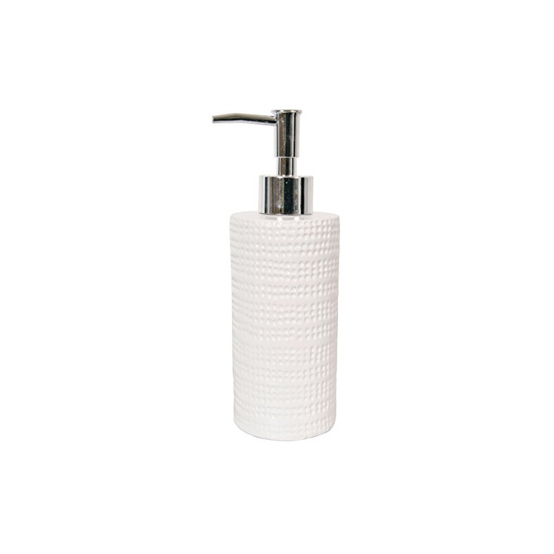Spirella 40.07033 Venise Soap Dispenser Dolomite White 7 x 7