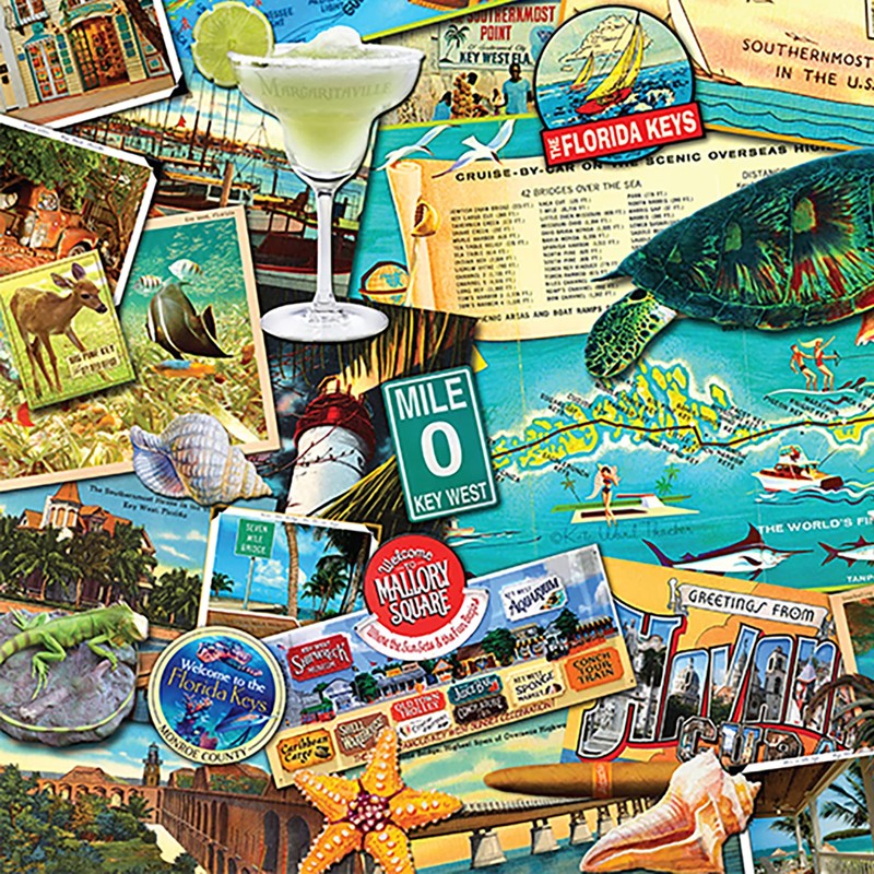 Hart Puzzles Key West 1000 Piece Puzzle, 1 EA