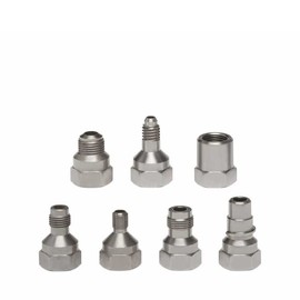 Colad Snap Lid System Paint Gun Adapter (9370A13, Silver)