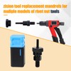 GAOLAOSY 2PCS Replacement Mandrel for Rivet Nut Tool, SAE 10-24