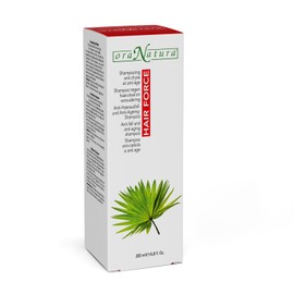 Ora Natura HAIR FORCE Anti-Shedding and Anti-Aging Shampoo for Weak Hair and Roots 200ml