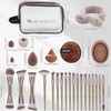 HEYMKGO Brochas de Maquillaje, Set Profesional de Brochas de Maquillaje