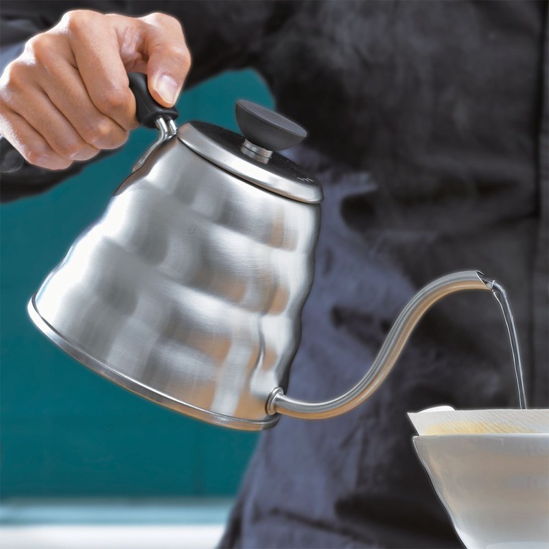 Hario V60 Buono Gooseneck Coffee Kettle, Stovetop (1.2L/ 1200 mL),