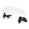 Dovhmoh Transparent Color, Universal Motorcycle Adjustable, Windscreen Extension, Windshield Spoiler,