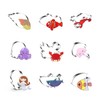 WJSYSHOP Ocean Creature Animal Cookie Cutters 9-Pc Set – Conch