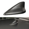 JSWAN Real Carbon Fiber Car Roof Shark Fin Antenna Base