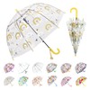 Wxjiahetai Kids Umbrella for Girls & Boys Toddler Childrens Clear