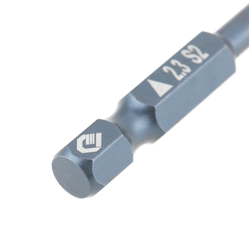 Triangle Screwdriver Bits with 1/4 Inch Shank Alloy Steel Triangular
