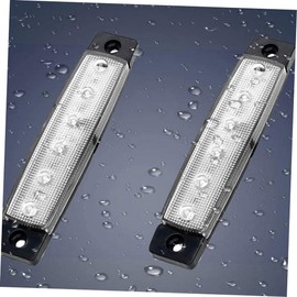 Gatuida 6Pcs Boat Navigation Lights Leds Interior Lights Energy Saving for Kayak and Boat Safety Low Power Consumption Bright Visibility