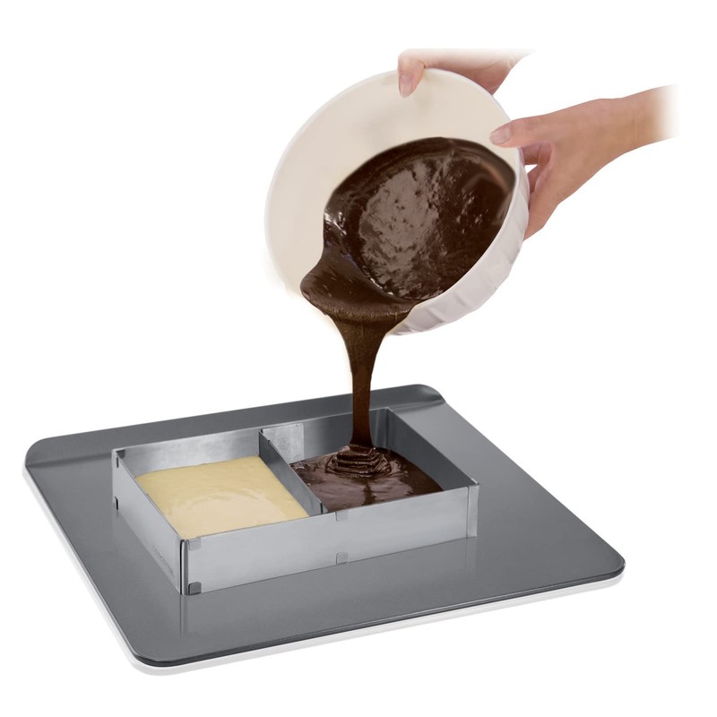 Tescoma Backform, Edelstahl, Silber, 19.8 x 5.8 x 29.1 cm