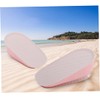 Ipetboom 1 Pair Invisible Height Increase Insoles Comfort PU Shoe