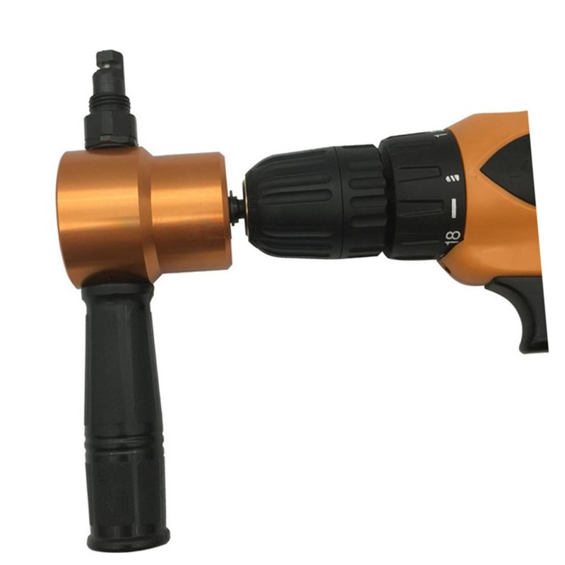OSALADI Sheet Metal Cutter Yt-160a Double Headed Nibbler 360° Rotatable