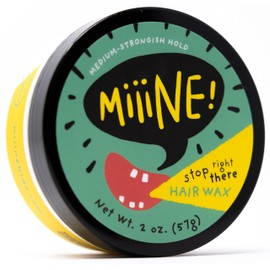 MiiiNE! 2oz Medium-Strong Hold Natural Hair Gel Alternative for Kids - Cruelty-Free, Made in USA by Stylists
