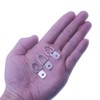 D-Ring Picture Hangers with Screws, 50 Pcs Single Hole Picture