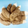Alpertie Fluffy Real Fox Fur Tail Keychain Tassel Bag Cosplay