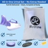 Retrona Female Portable Urinals - on Bed Women Pee Bottle