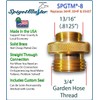 Spigotmaster SPGTM-8 ~Woodford Hose Bibb Adapter Replaces 34HF, 50HF &