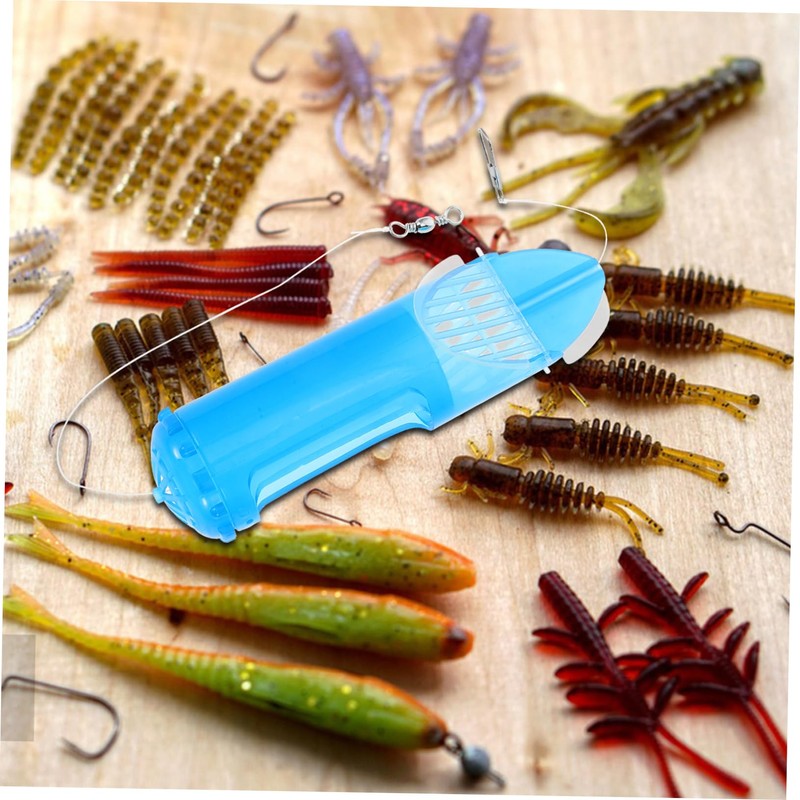 BESPORTBLE 2pcs Fishing Bait Trap Cage Removable Fishing Lure Holder